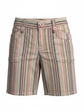 GREENDOG, Girl's Pink Sparkle Shorts, Size 7
